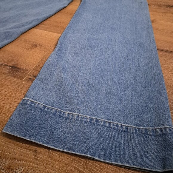 S/S2024 31Tall J. Crew Sailor Denim Trouser in Blue River Wash 31/12 Tall - Picture 5 of 9